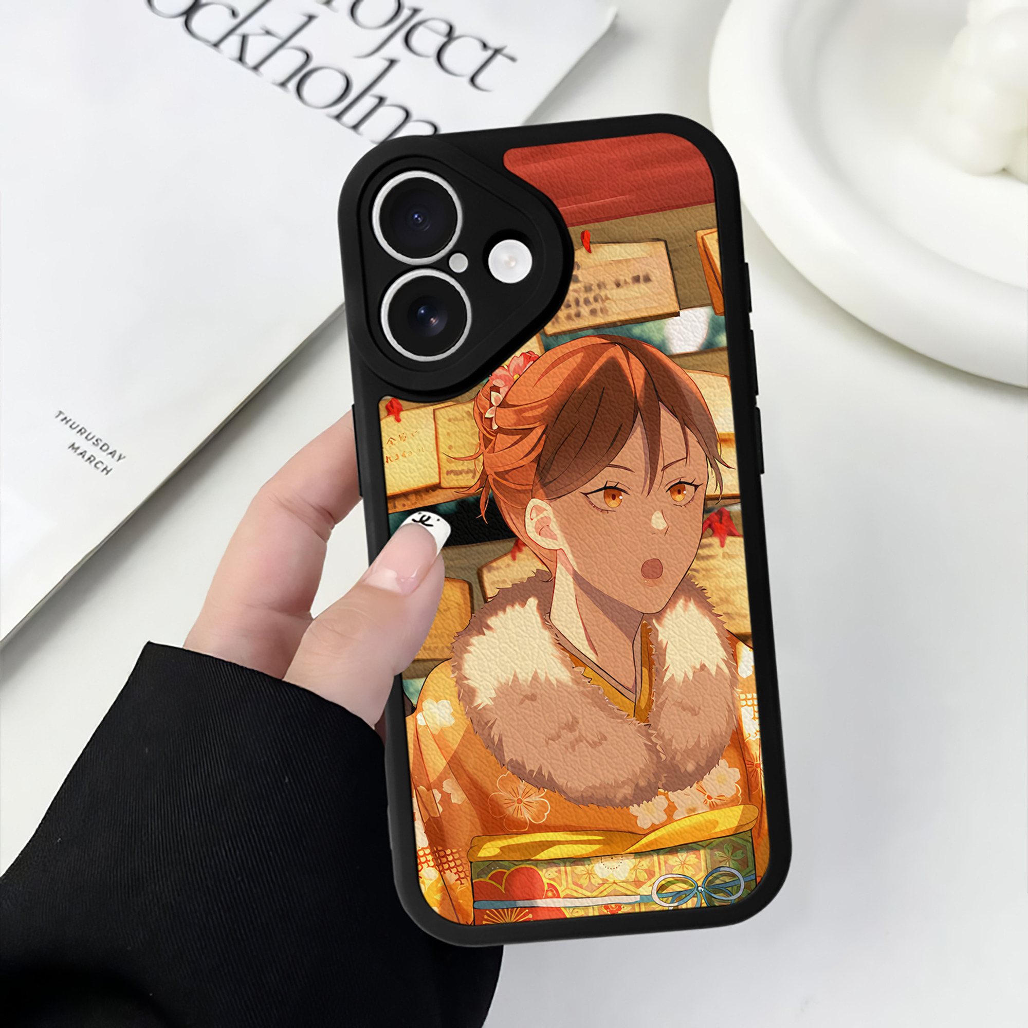 （画像用） SPY×FAMILY间谍家家酒 【iPhone 16シリーズ対応】シリコンスマホケース（レザー調） 材質：シリコン